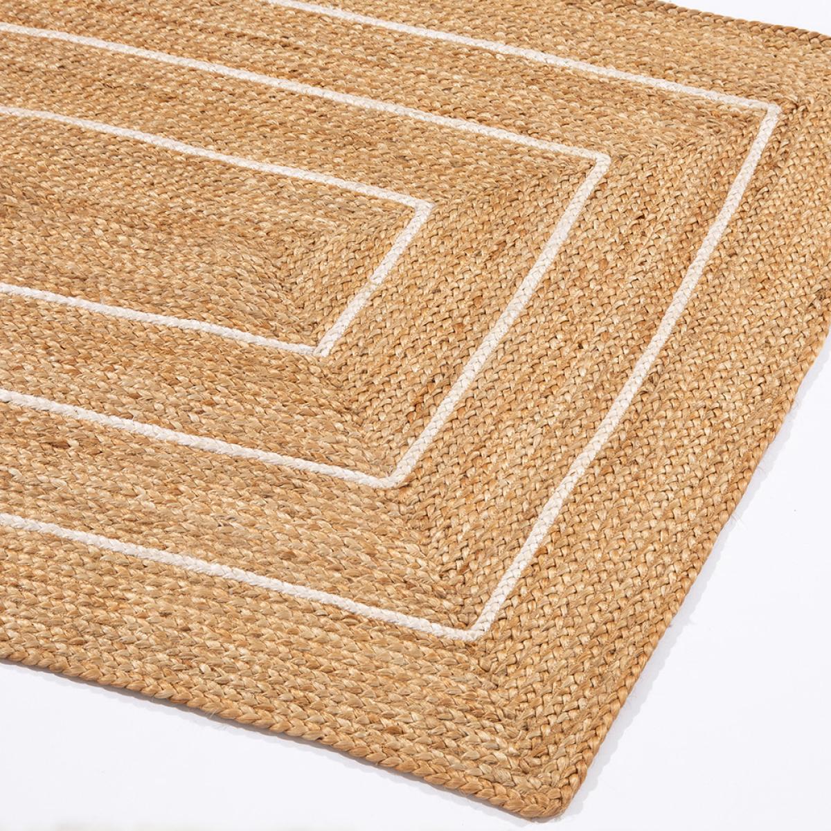Natural Border Prestbury Hand Braided Jute Rug in Natural 120x170cm – image 3