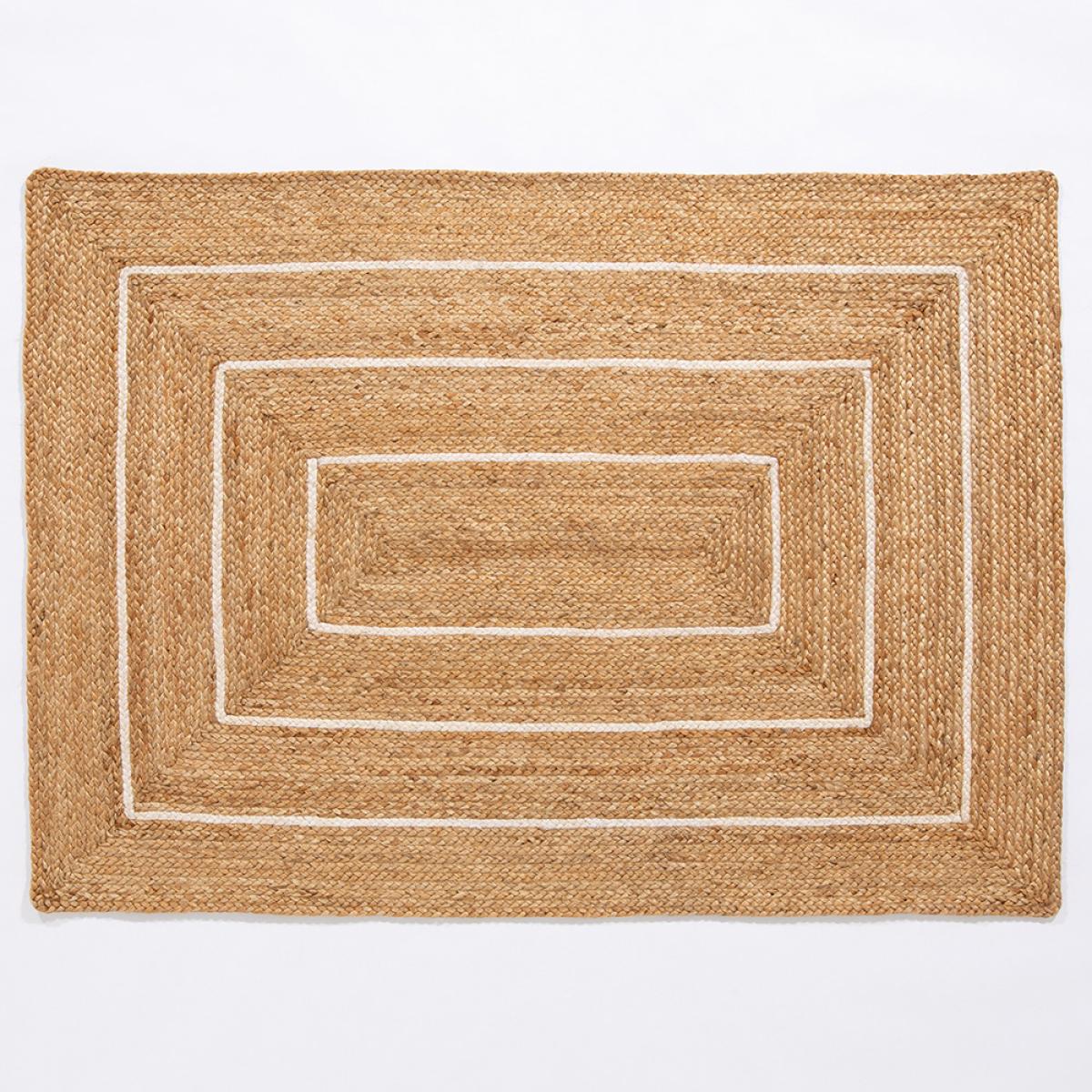 Natural Border Prestbury Hand Braided Jute Rug in Natural 120x170cm – image 5