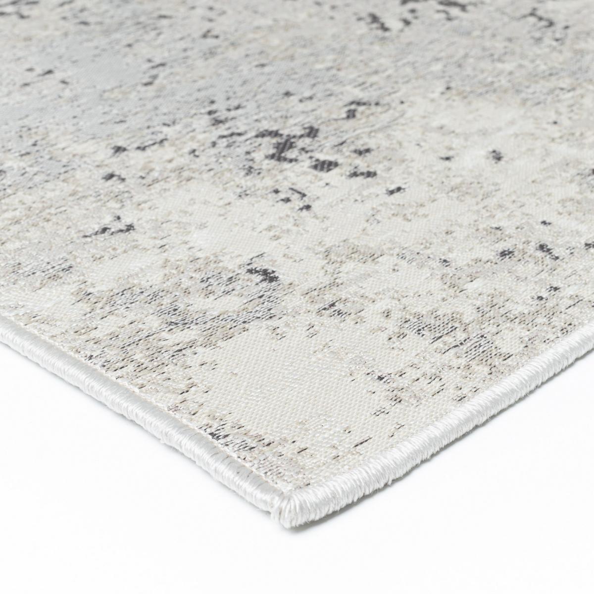 Luminous Abstract Flatweave Indoor Outdoor Rug 508 001 AC620 in Cream Beige 170x240cm – image 5