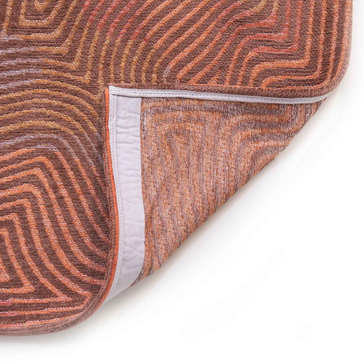 Louis De Poortere Meditation Coral Rug 9230 in Volcano Red 140x200cm – image 4