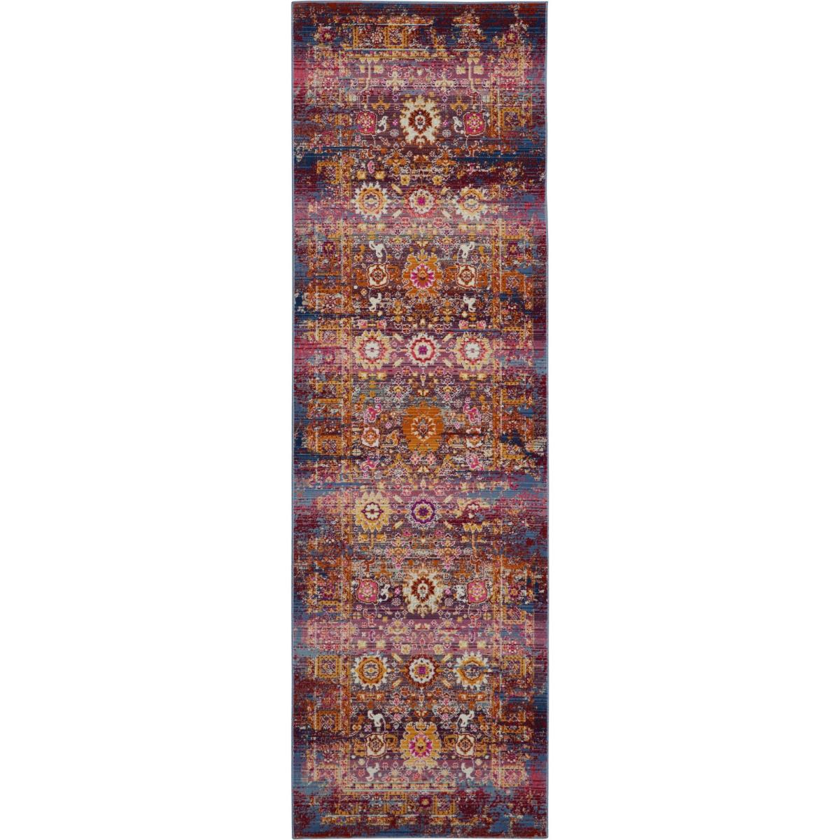 Vintage Kashan Runners VKA03 by Nourison in Red Multi 61x122cm – image 5