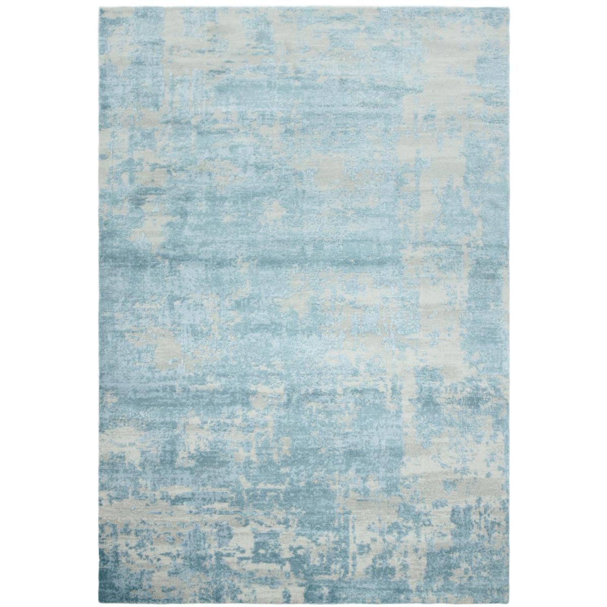 Astral Abstract Distressed Rugs in AS11 Blue – image 2
