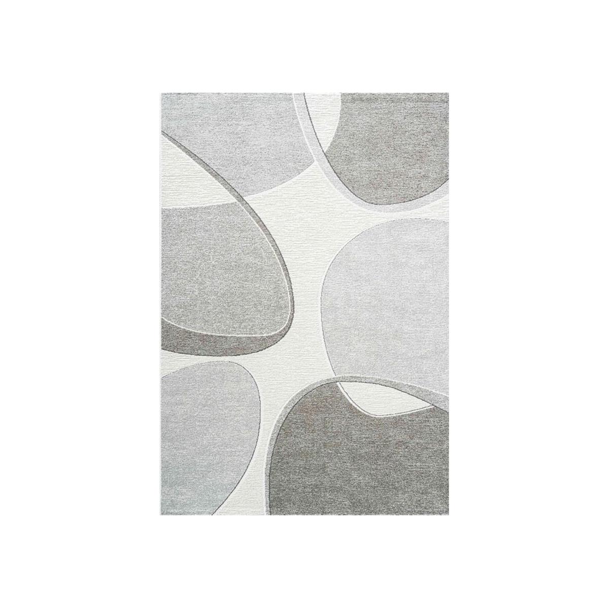 Milano 46004 6171 Abstract Orb Rugs in Taupe Grey – image 1
