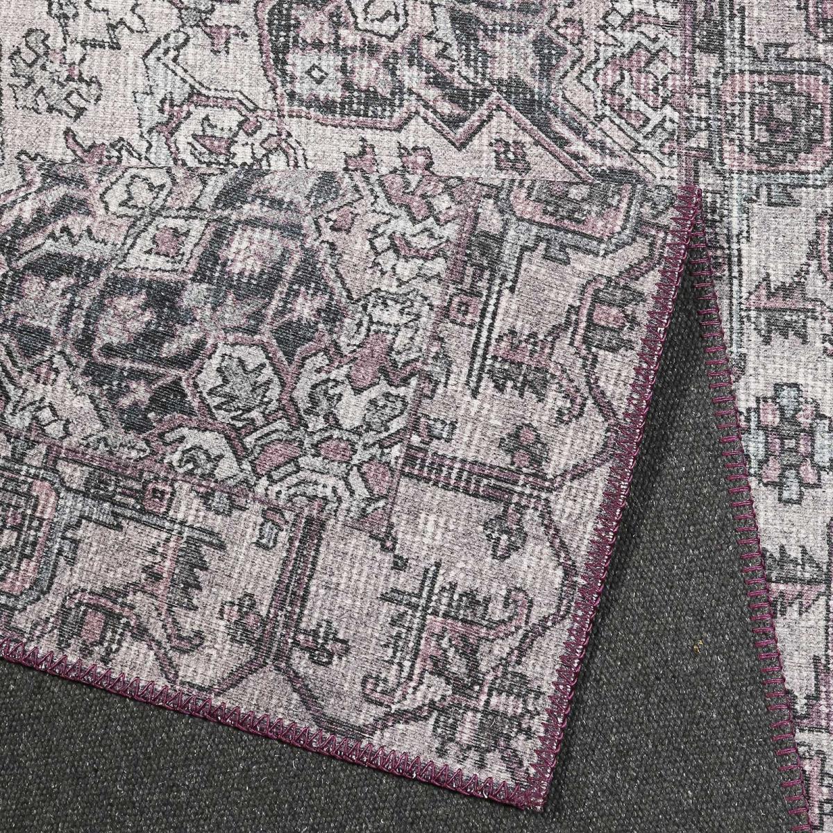Weconhome Synchronize Rugs 10133 06 in Purple, Blue Grey and Purple – image 2