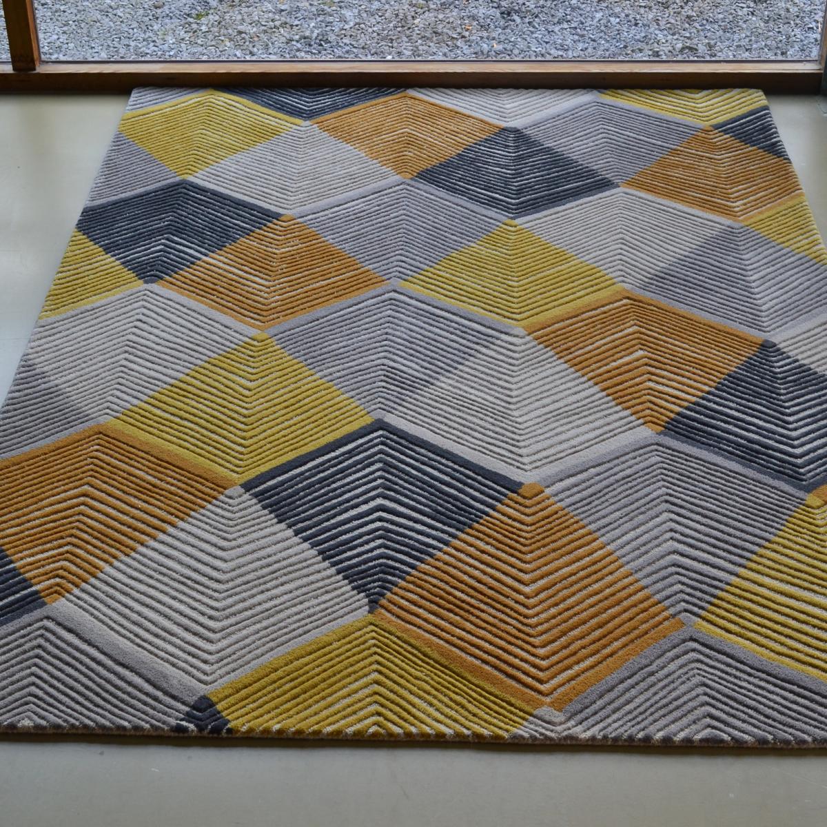 Rhythm Rugs in Saffron 40906 by Harlequin – image 2