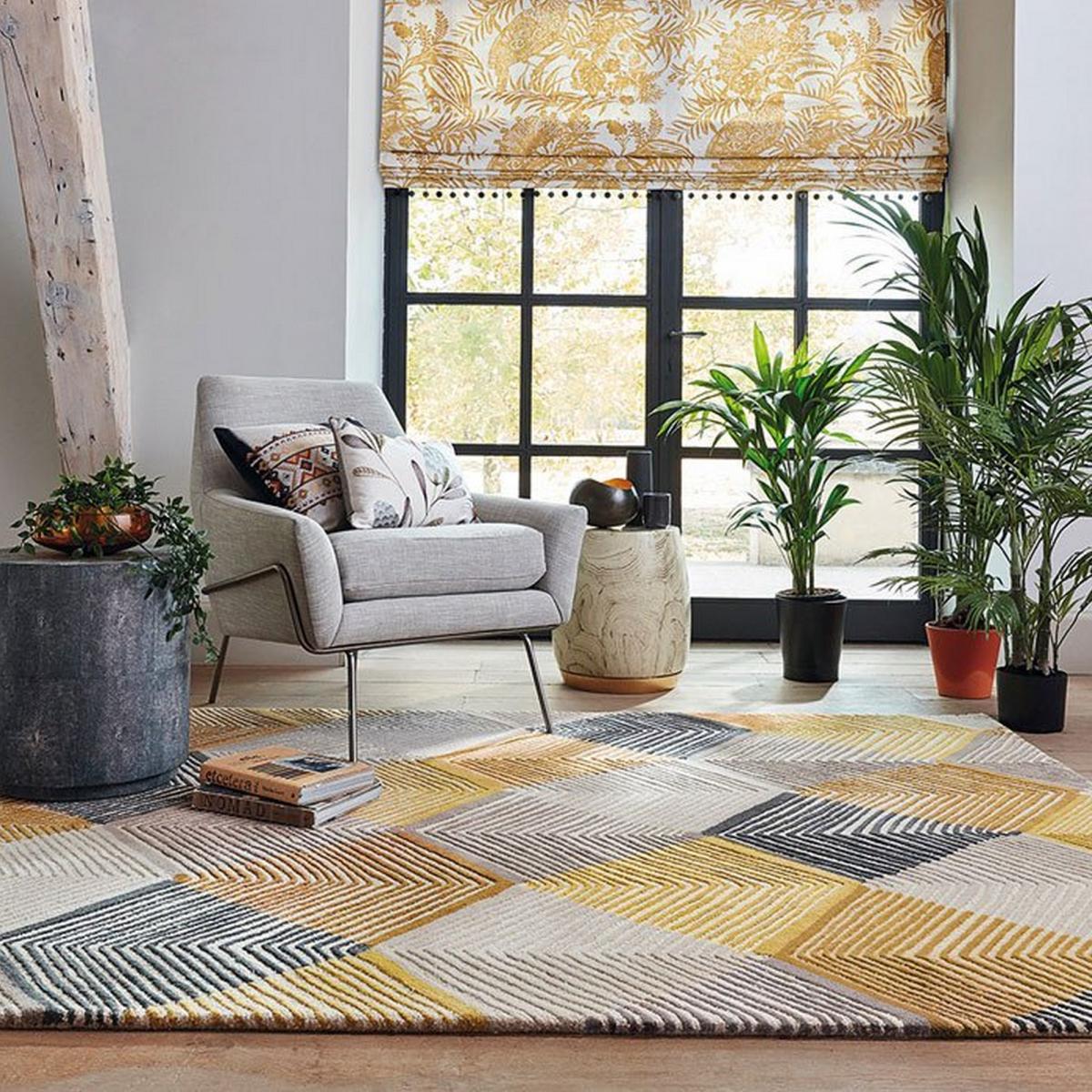 Rhythm Rugs in Saffron 40906 by Harlequin – image 1