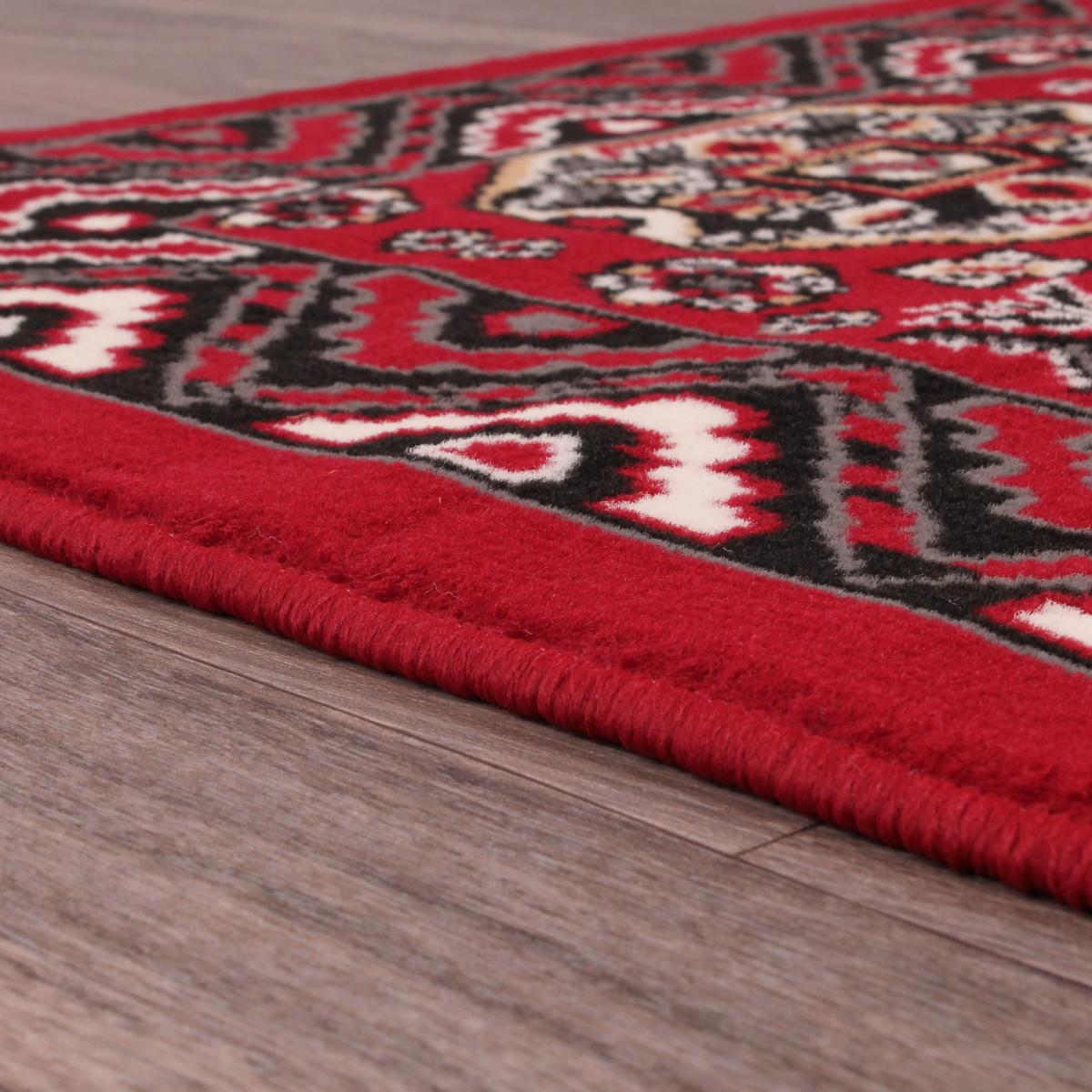 Kayo Rugs in Red by Rugstyle&nbsp;60x110cm – image 3