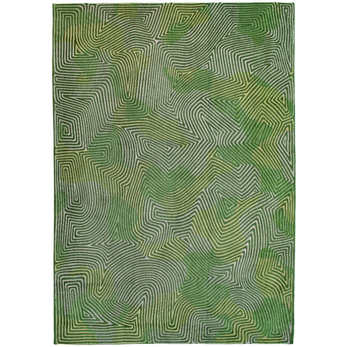 Louis De Poortere Meditation Coral Rug 9231 in Tropical Green&nbsp;140x200cm – image 5