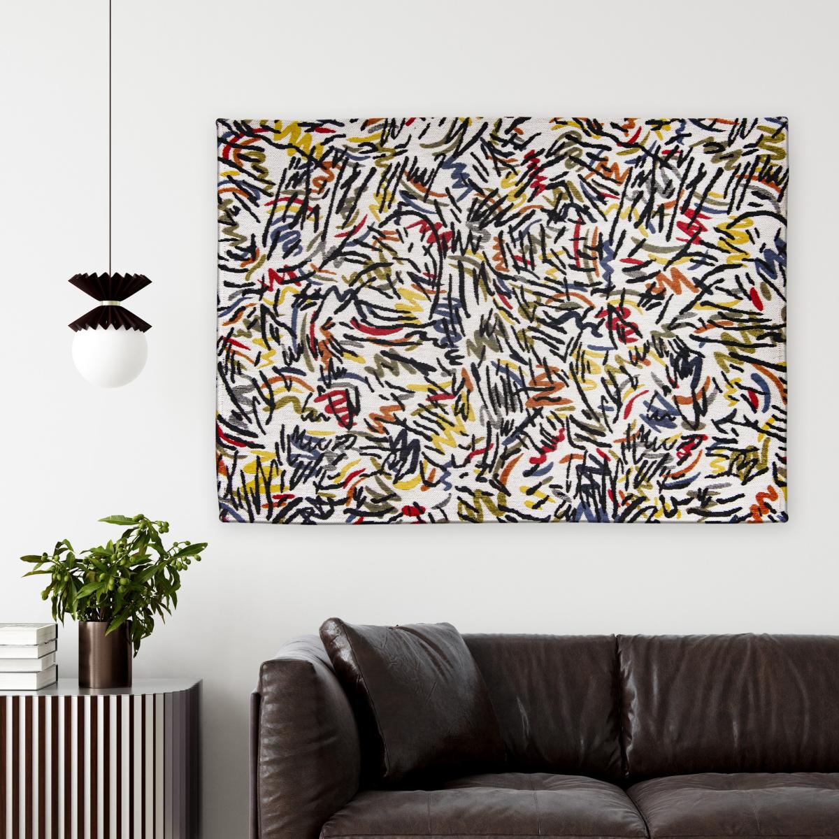 Louis De Poortere Designer Graffito Rugs in 9144 Street Graph – image 2