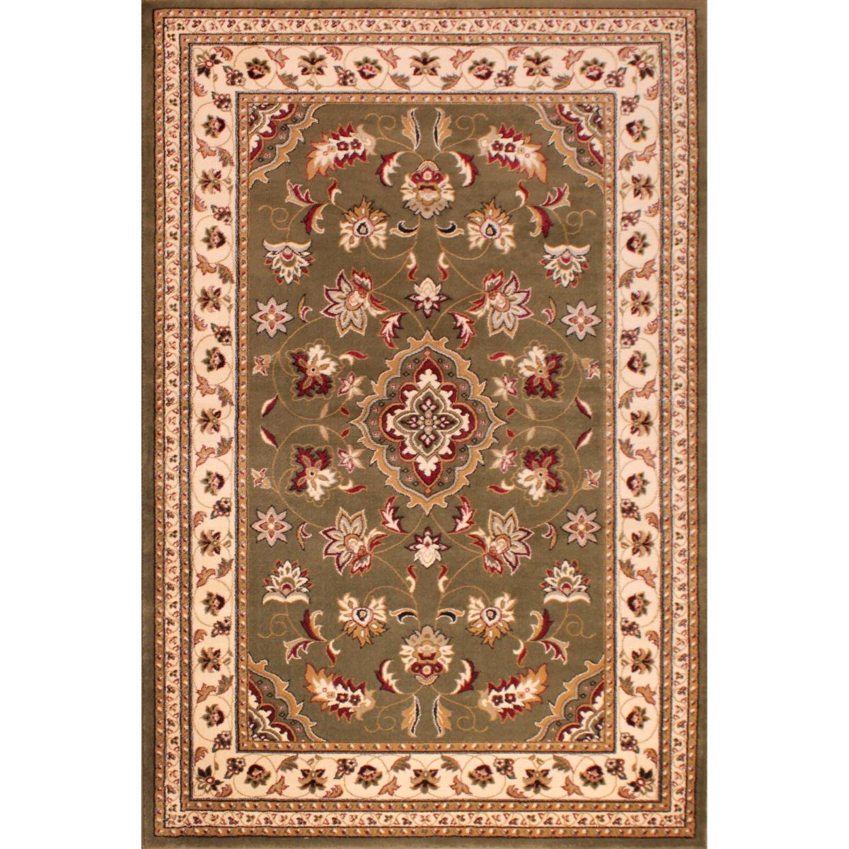 Sherborne Traditional Bordered Rugs in Green200x290cm – image 5