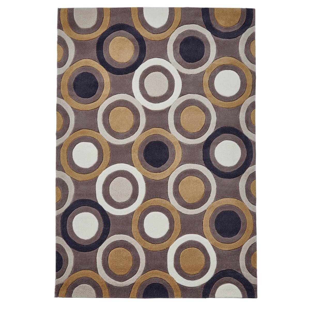 Hong Kong Rugs HK9646 in Light Brown Yellow150x230cm – image 3