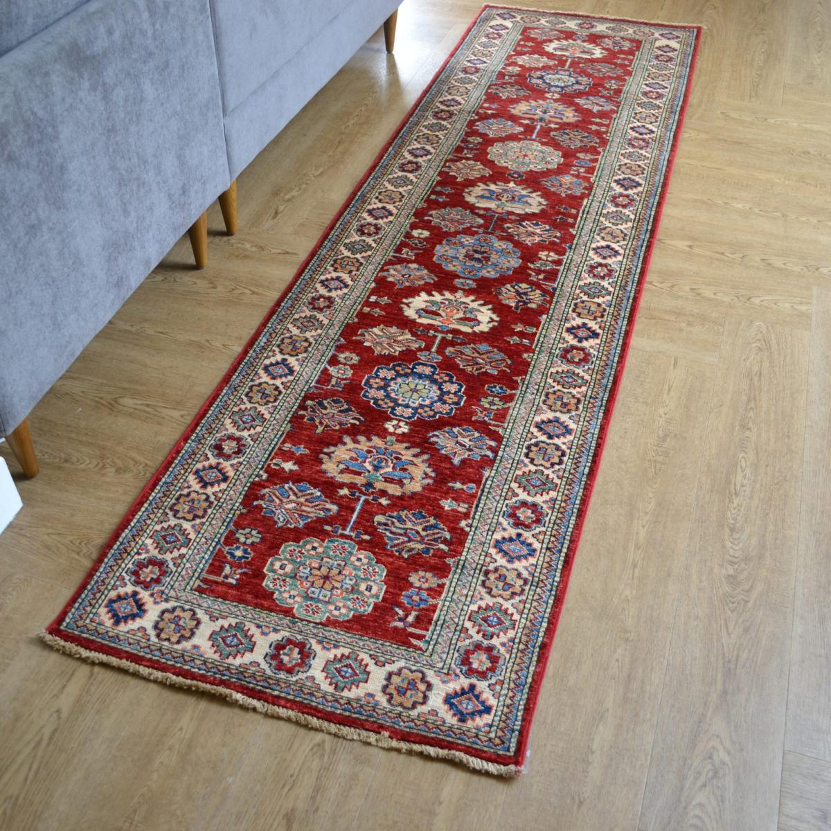 Supreme Kazak 48589 Traditional Wool Runner Rugs in Red76x278cm – image 3