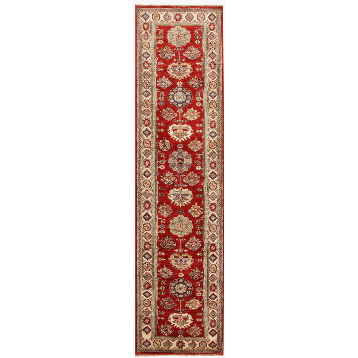 Supreme Kazak 48589 Traditional Wool Runner Rugs in Red76x278cm – image 5