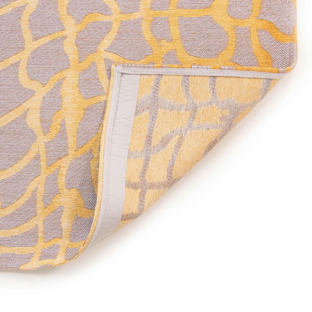 Louis De Poortere Modern Abstract Mad Men Dedalo Rugs 9205 in Yellow Scarab 170x240cm – image 3