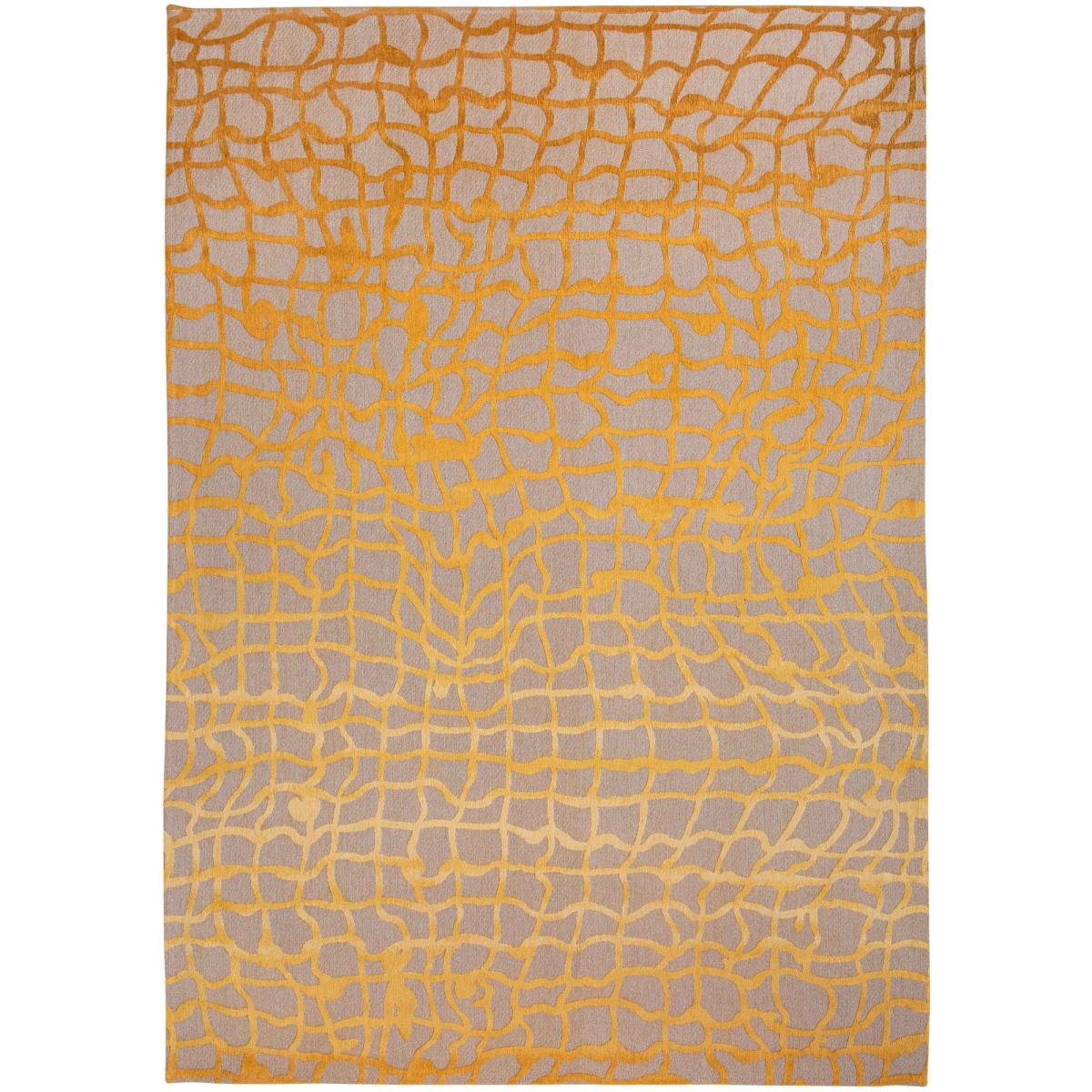 Louis De Poortere Modern Abstract Mad Men Dedalo Rugs 9205 in Yellow Scarab 170x240cm – image 5