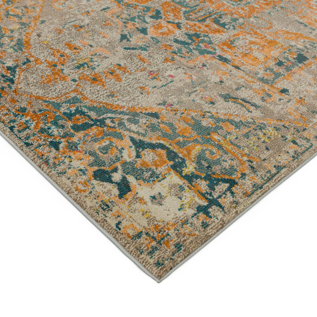 Colores Cloud Arabesque Abstract Rugs in CO02 Yellow Multi 200x300cm – image 3