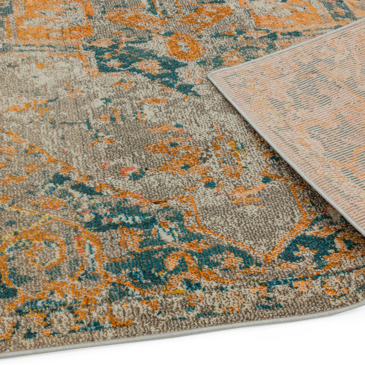 Colores Cloud Arabesque Abstract Rugs in CO02 Yellow Multi 200x300cm – image 4