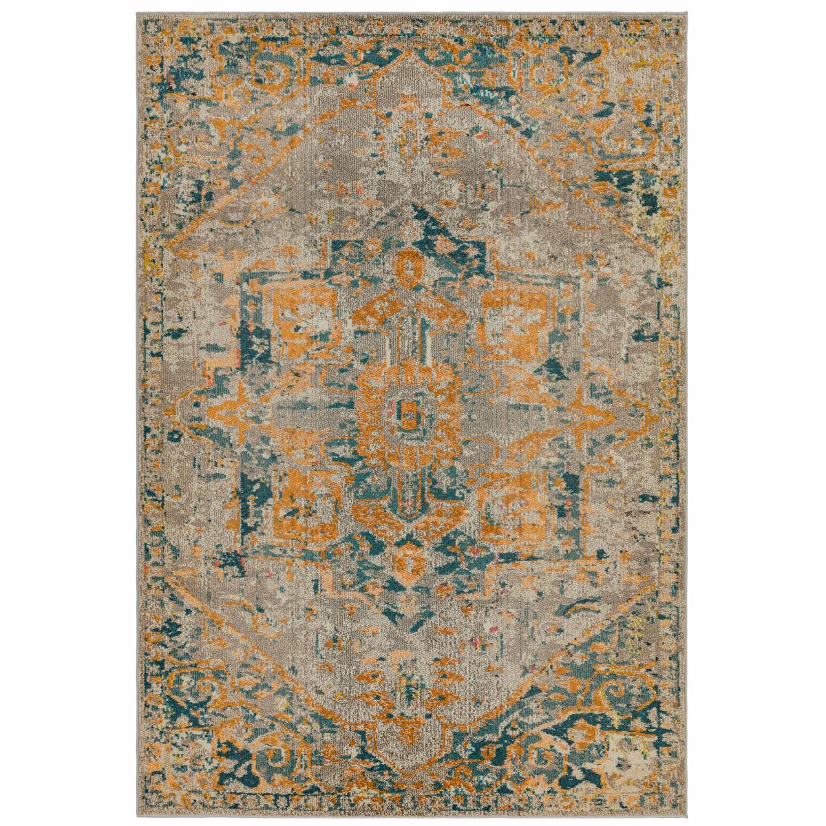 Colores Cloud Arabesque Abstract Rugs in CO02 Yellow Multi 200x300cm – image 5