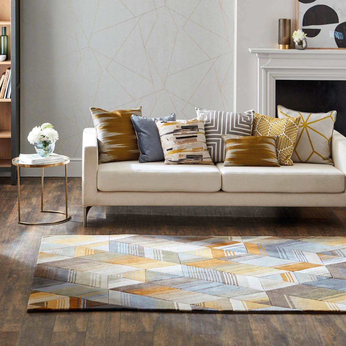 Arccos Rugs 40206 in Ochre by Harlequin 170x240cm – image 2