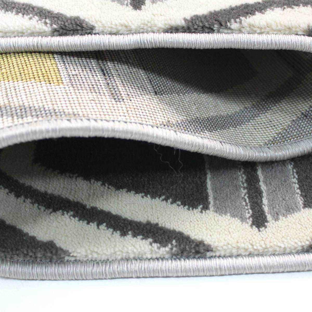 Cocktail Mimosa Rugs in Grey and Ochre – image 2