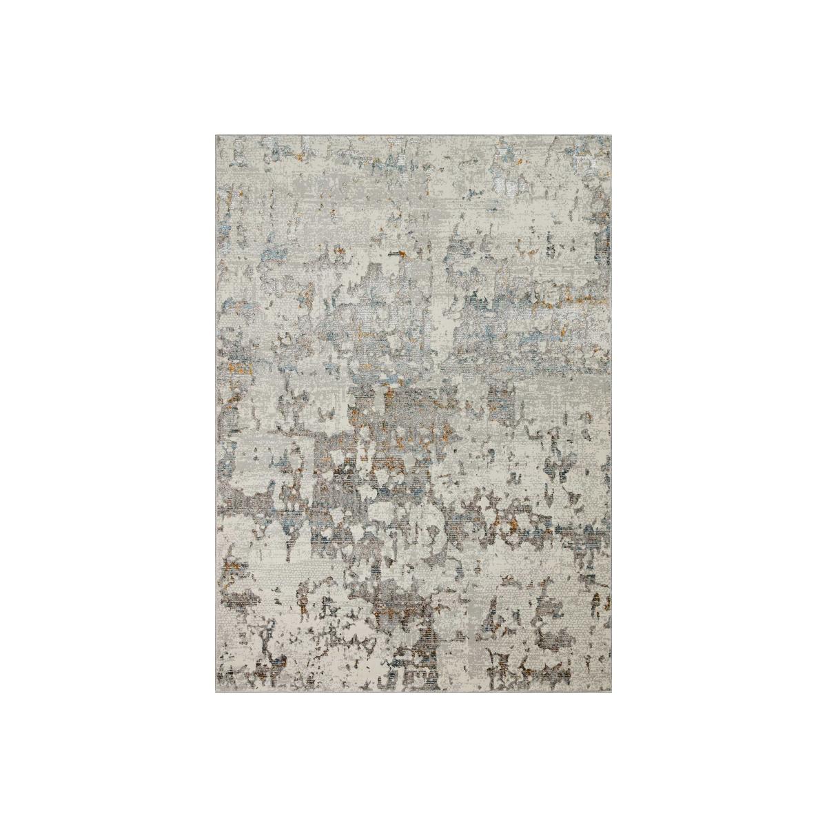 Dalia DAL13 Abstract Rugs in Ivory Multi 160x220cm – image 1