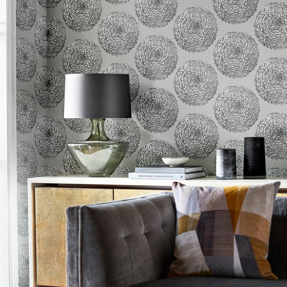 Elixity Wallpaper 111976 by Harlequin in Titanium GreyRoll – image 2