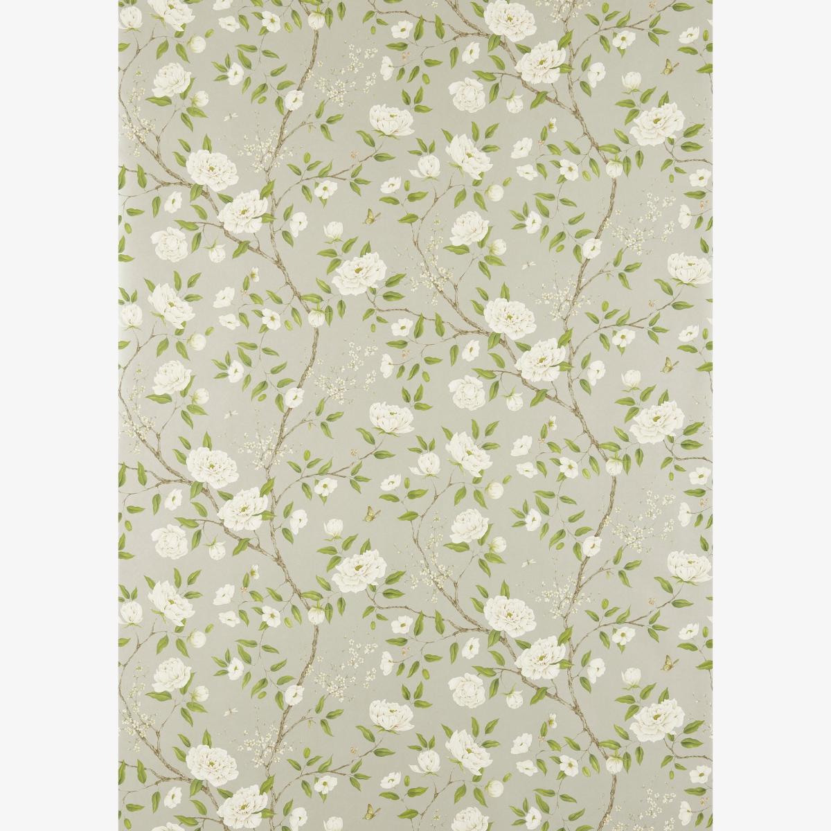 Romeys Garden Wallpaper 311333 by Zoffany in Silver Grey Roll