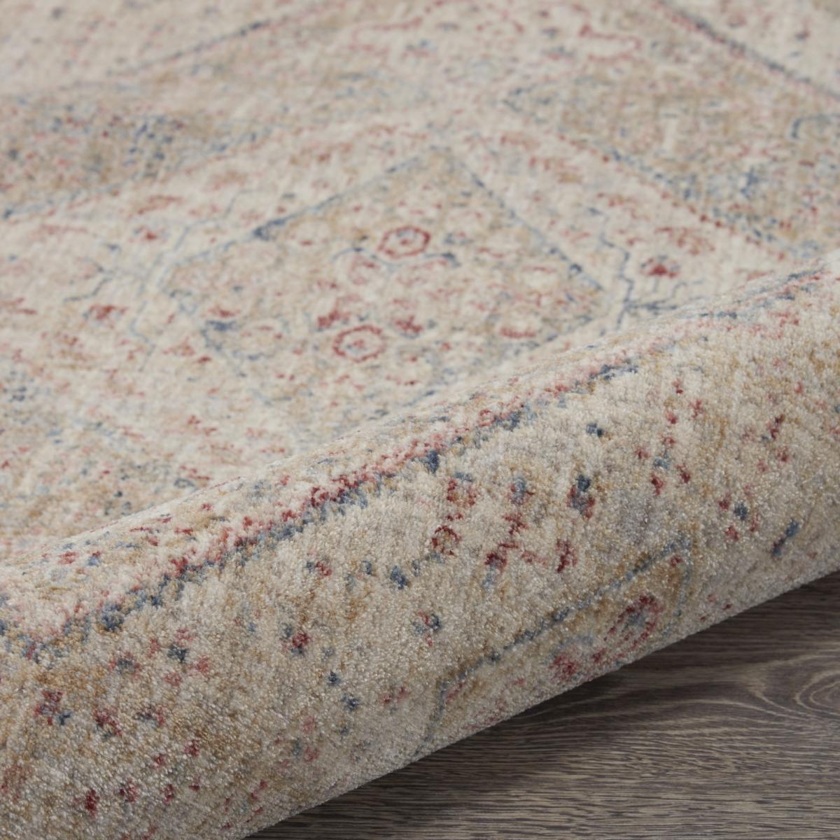 Homestead Hallway Runner Rugs HMS03 in Beige Grey by Nourison 79x305cm – image 3