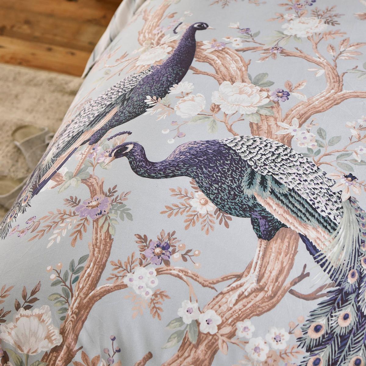 Belvedere Cotton Bedding Set by Laura Ashley in Duckegg Blue50x75cm – image 3