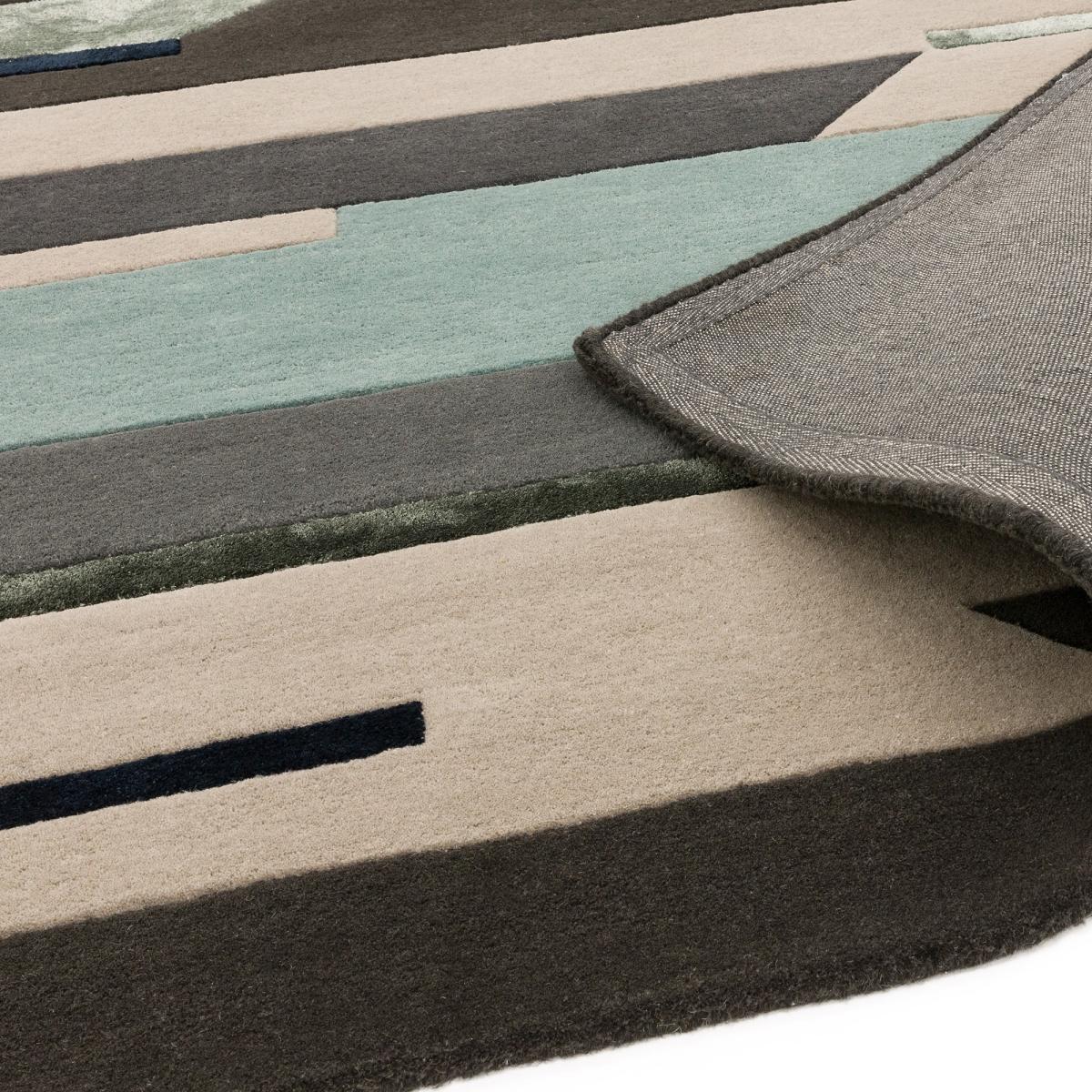 Matrix Rhombus MAX63 Modern Abstract Rugs in Blue 160x230cm – image 4