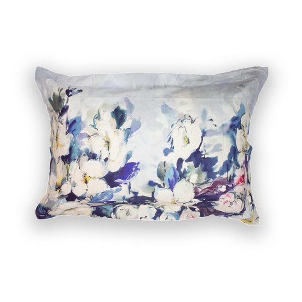 Bliss Floral Bedding Duvet Cover and Pillowcase in Blue&nbsp;70x50cm – image 4
