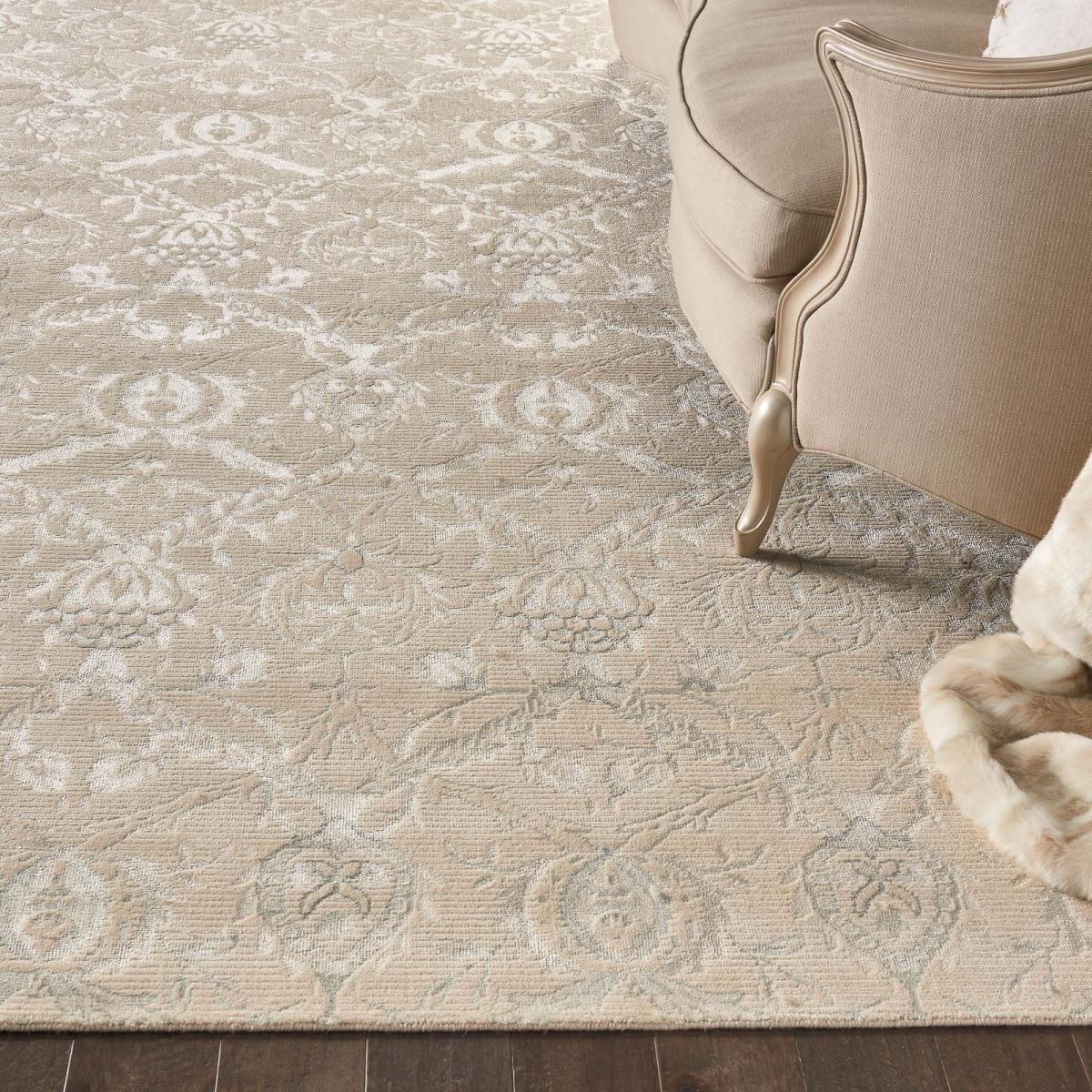 Nourison Luminance Rugs LUM07 in Cream – image 1