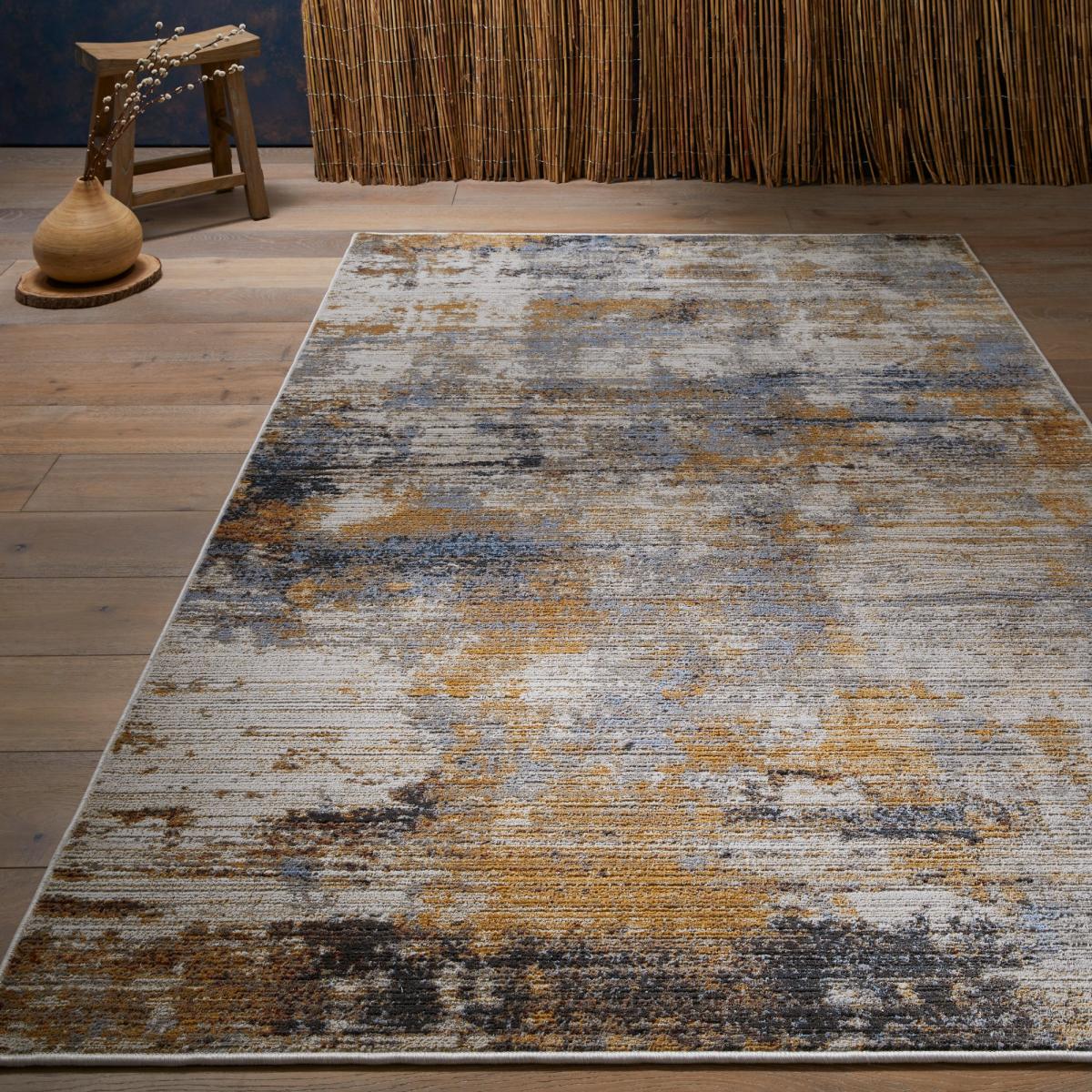 Mojave 8026W Distressed Rugs in Multi160x235cm – image 1