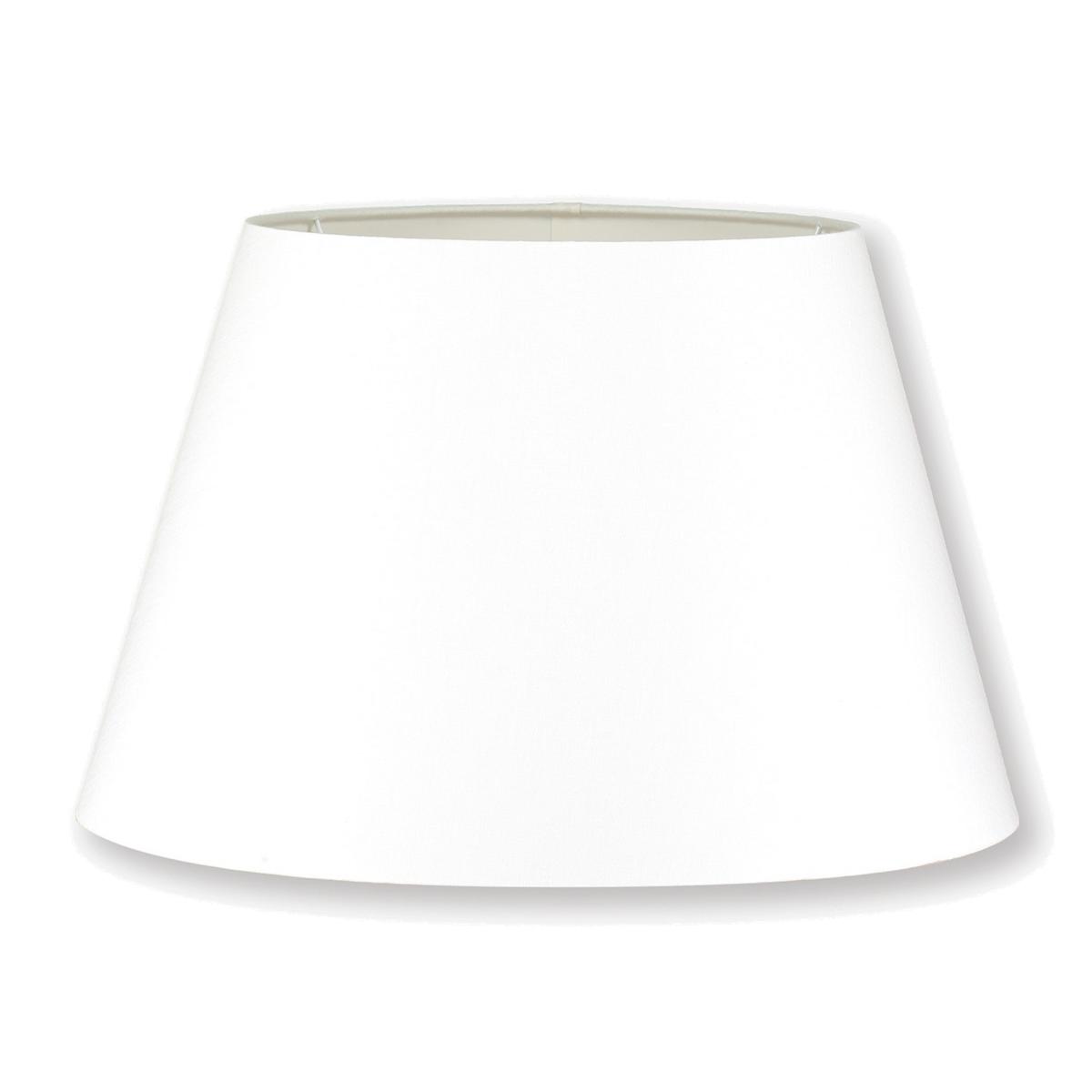 Oval Silk Lampshade by William Yeoward in Cloud 60x25cm – image 1