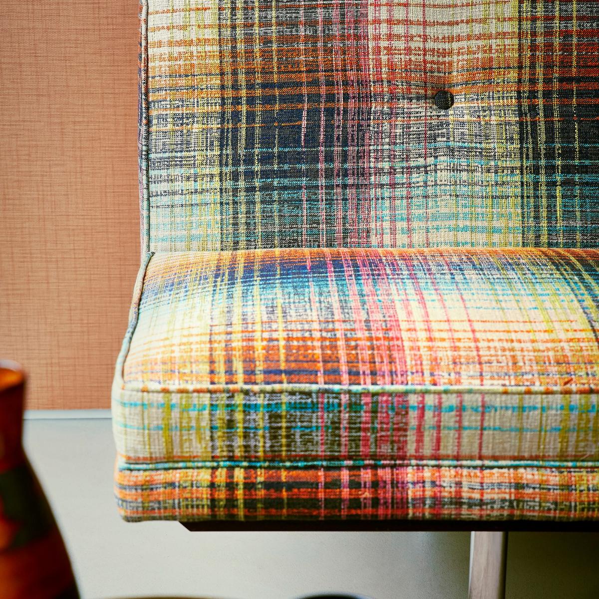 Lint Textured Wallpaper 112098 by Harlequin in Rust Orange&nbsp;Roll – image 2