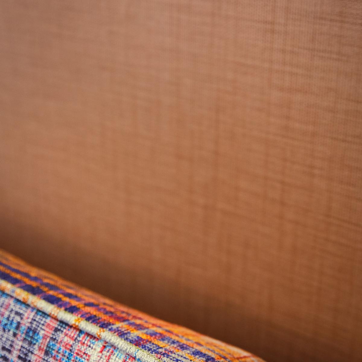Lint Textured Wallpaper 112098 by Harlequin in Rust Orange&nbsp;Roll – image 3