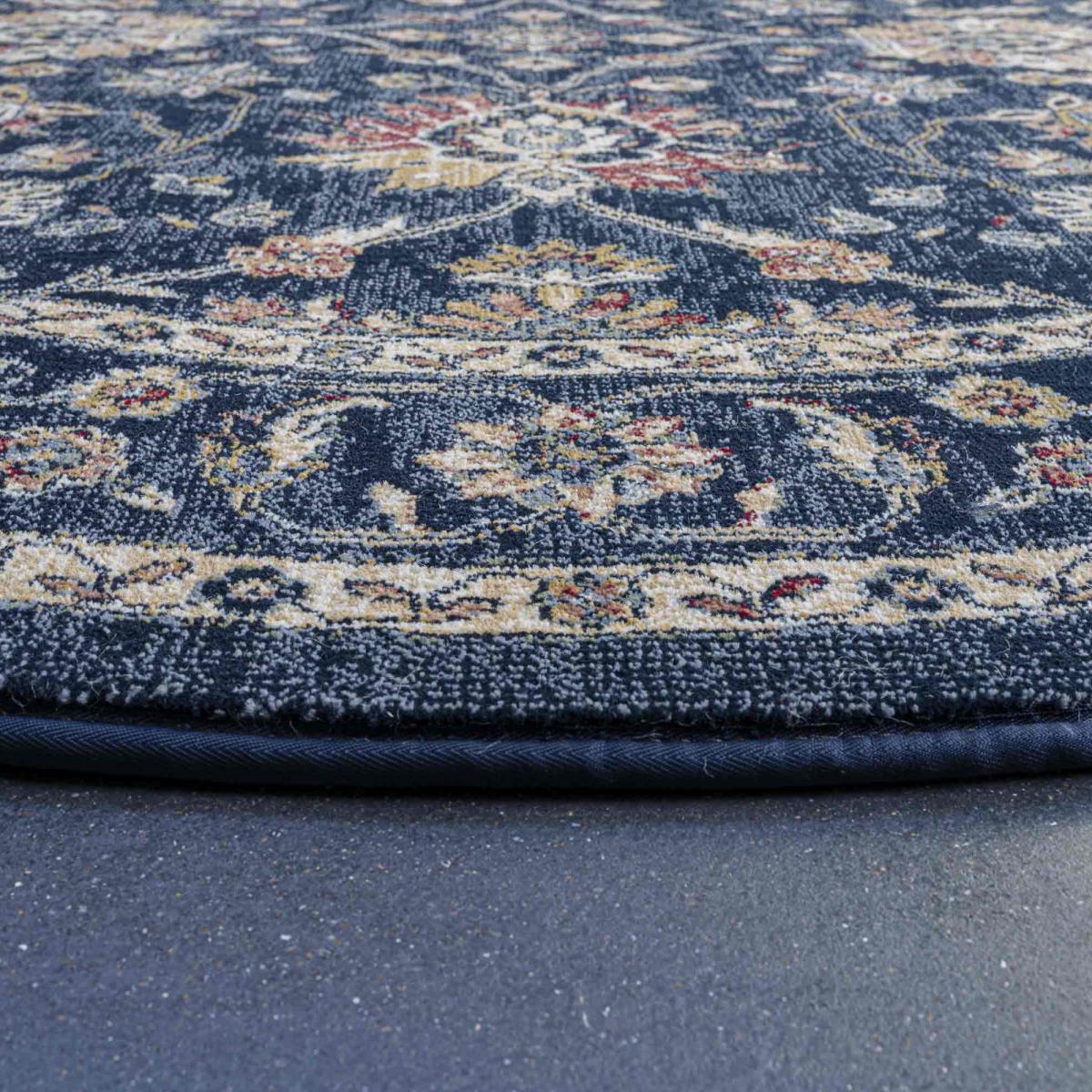 Da Vinci Traditional Round Circle Rug 57166 3434 in Blue200x200cm – image 3