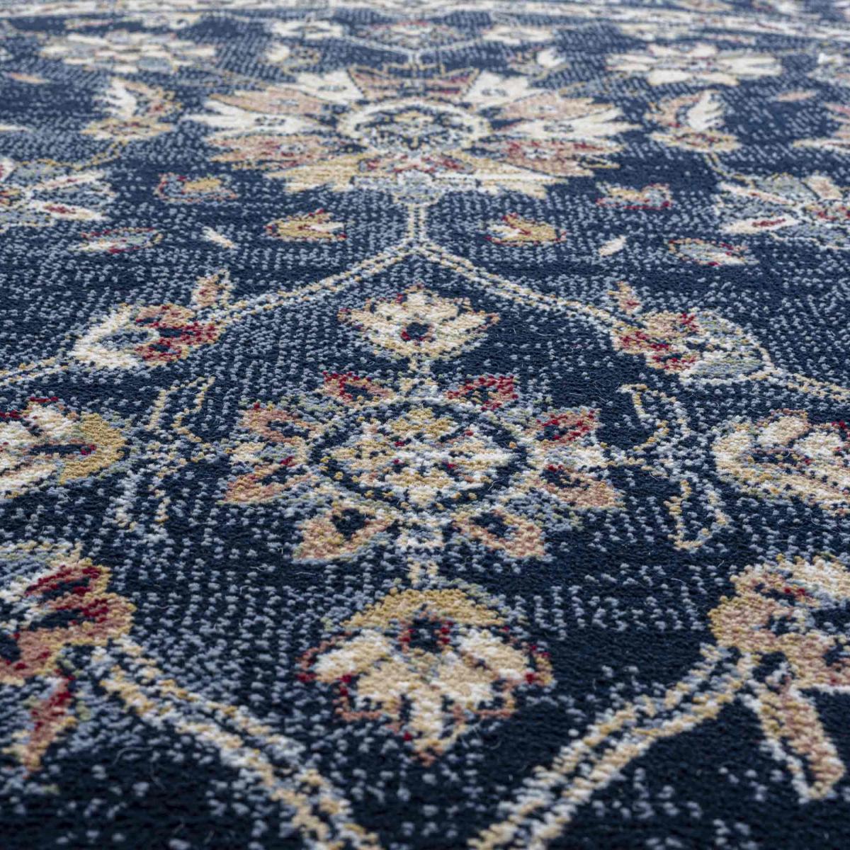 Da Vinci Traditional Round Circle Rug 57166 3434 in Blue200x200cm – image 5