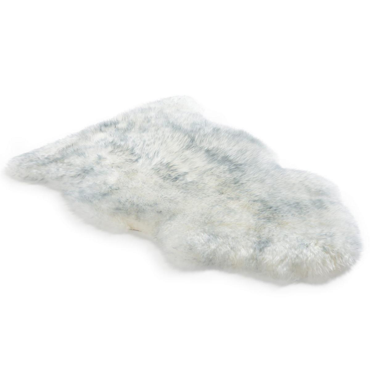 Long Wool Sheepskin Rugs in Grey Mist&nbsp;Double – image 2