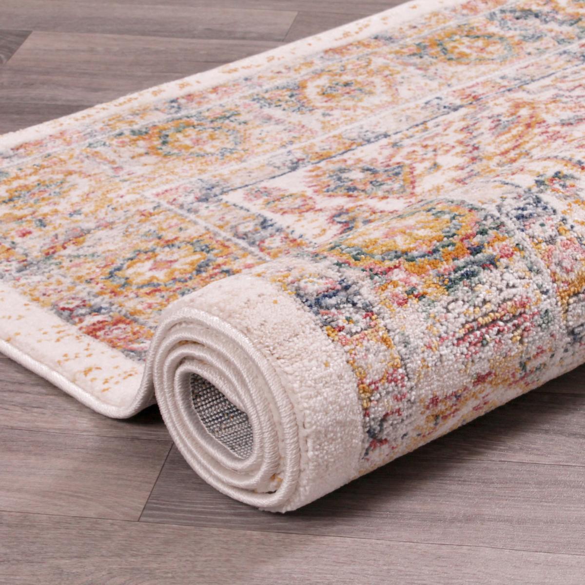 Nova 8879 Traditional Rugs in Terracotta Orange 80x150cm – image 4