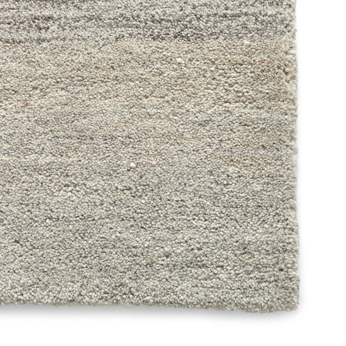 Elements EL2267 Stripe Hand Made Wool Rugs in Natural Beige – image 2
