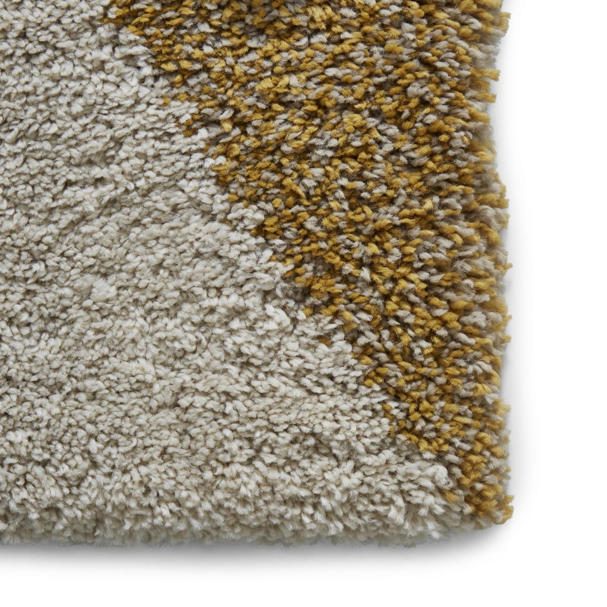 Royal Nomadic 7611 Geometric Rugs in Beige Ochre Yellow 200x290cm – image 3