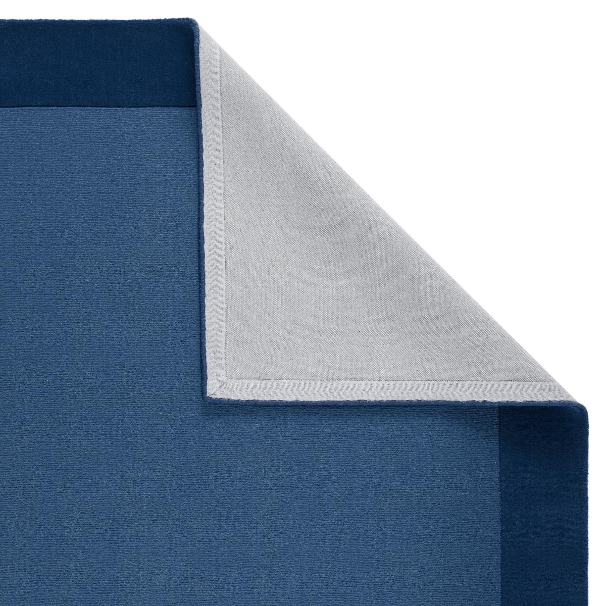 Colours Bordered Wool Rug in Navy Blue120x170cm – image 3