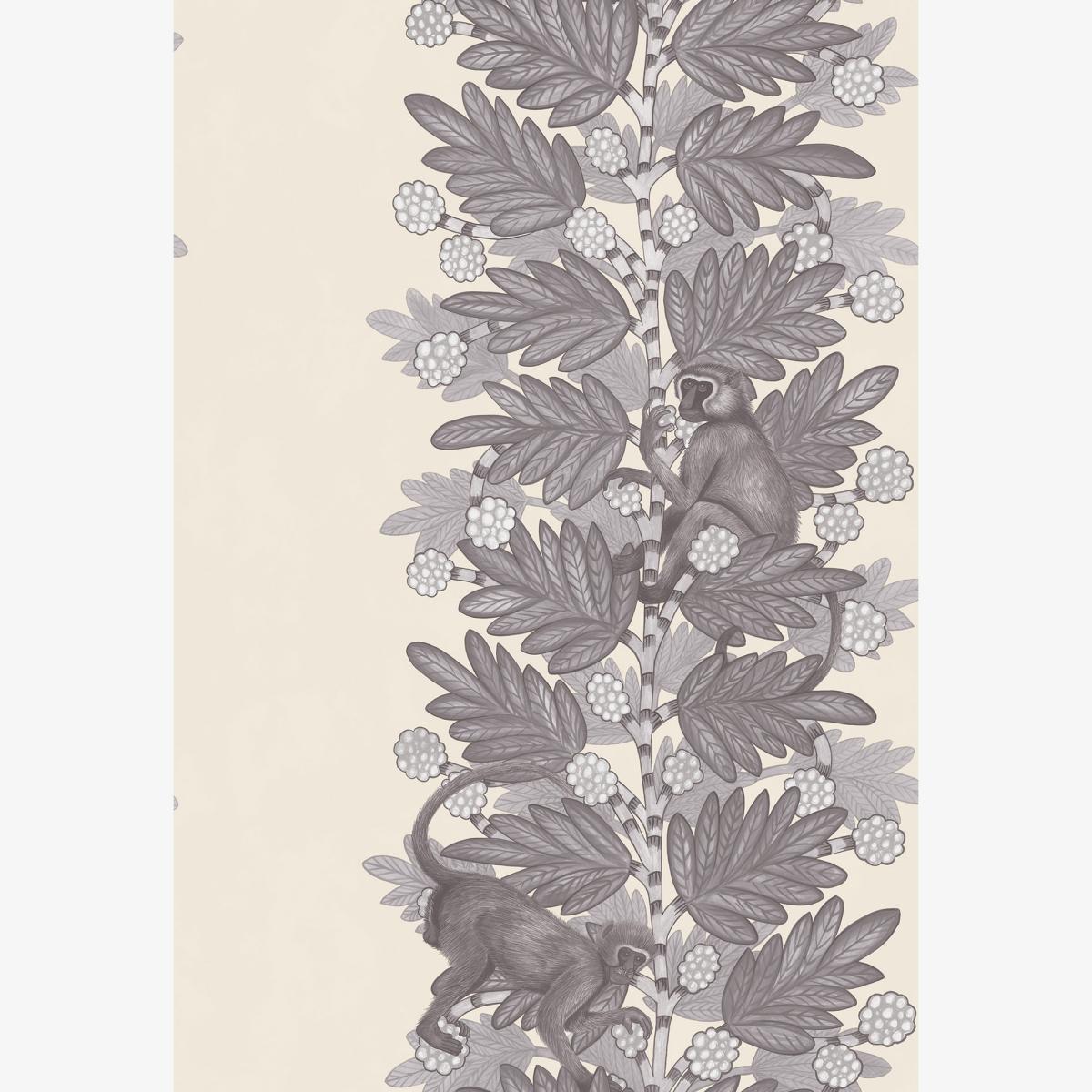 Acacia Wallpaper 11053 by Cole & Son in Soot SnowRoll