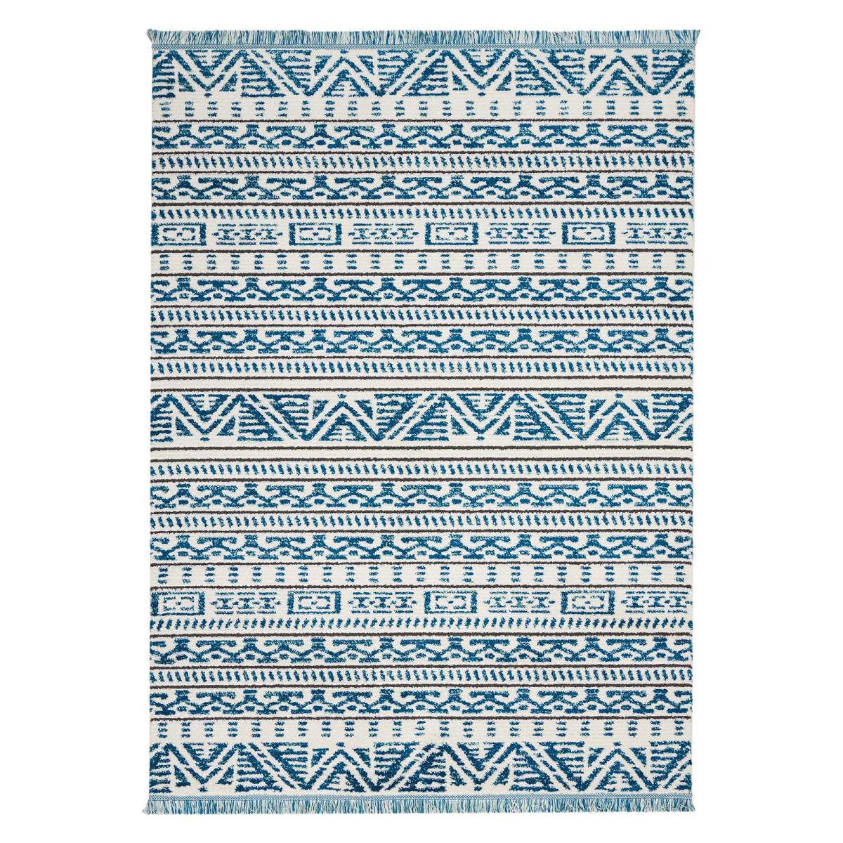 Kamala Rugs DS503 by Nourison in Ivory and Blue282x389cm – image 5