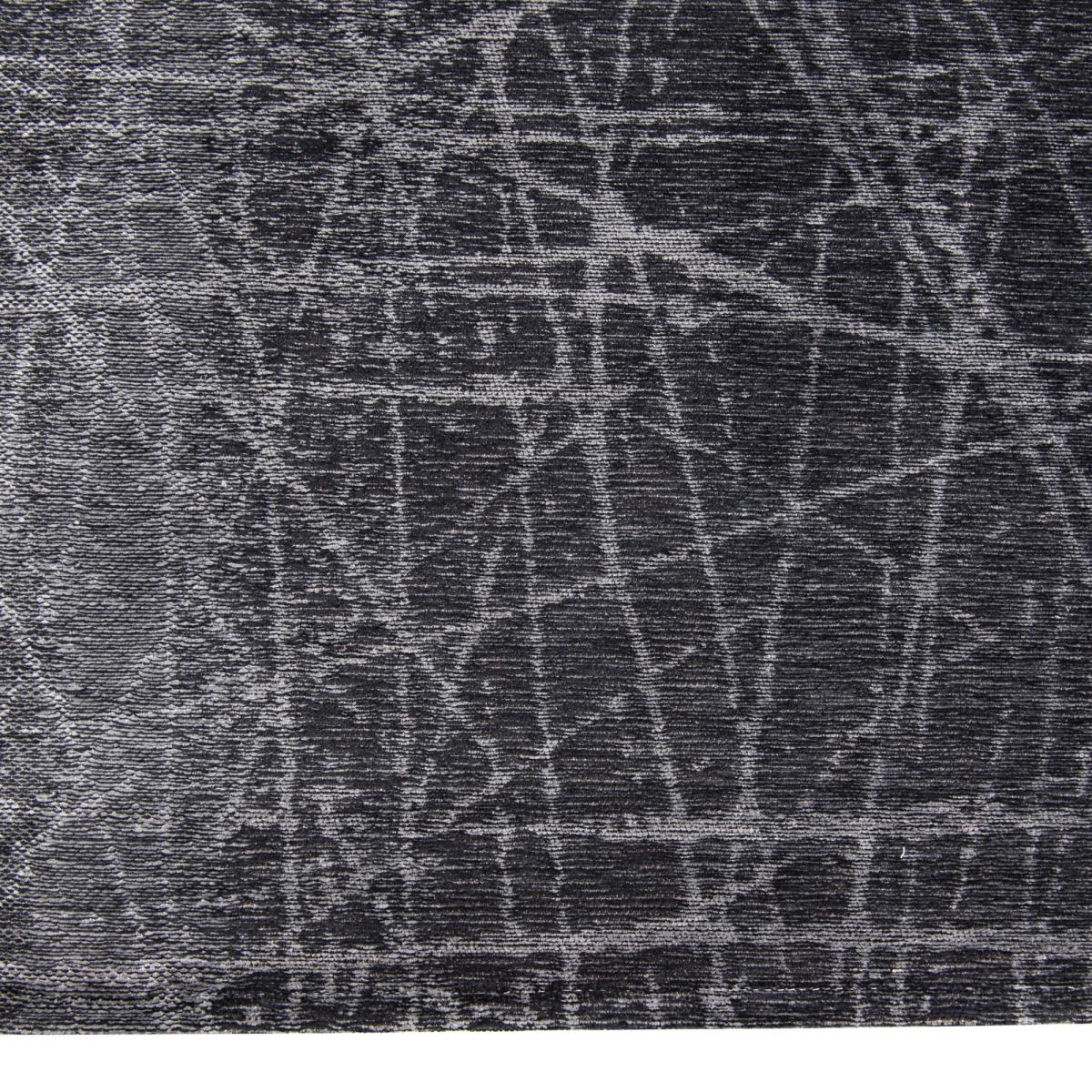 Louis De Poortere Modern Abstract Mad Men Fahrenheit Rug 8881 Wind Chill Grey 140x200cm – image 4