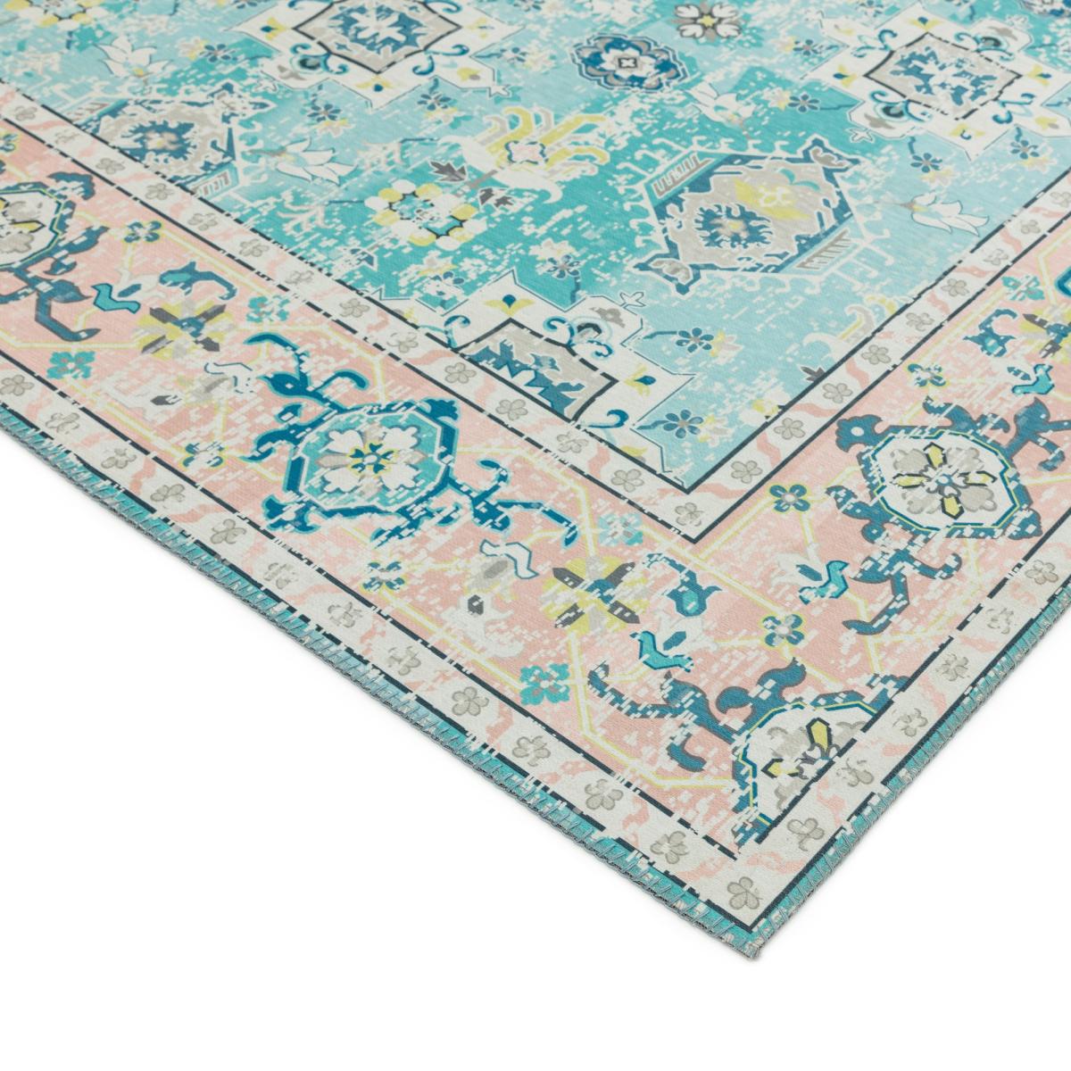 Syon SY01 Traditional Rugs in Azure Blue 120x170cm – image 4