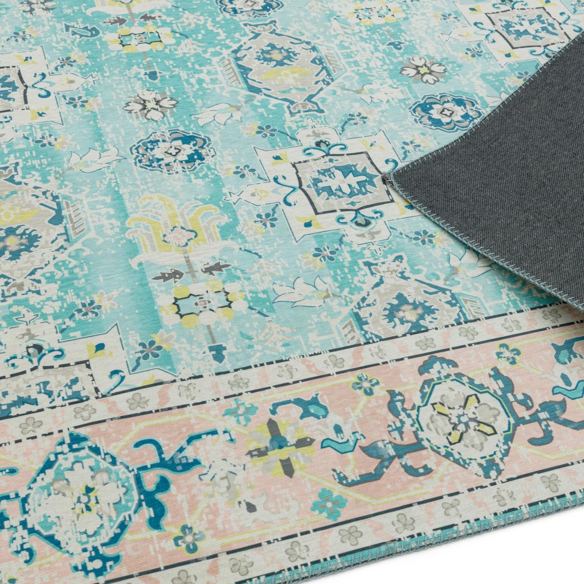 Syon SY01 Traditional Rugs in Azure Blue 120x170cm – image 5