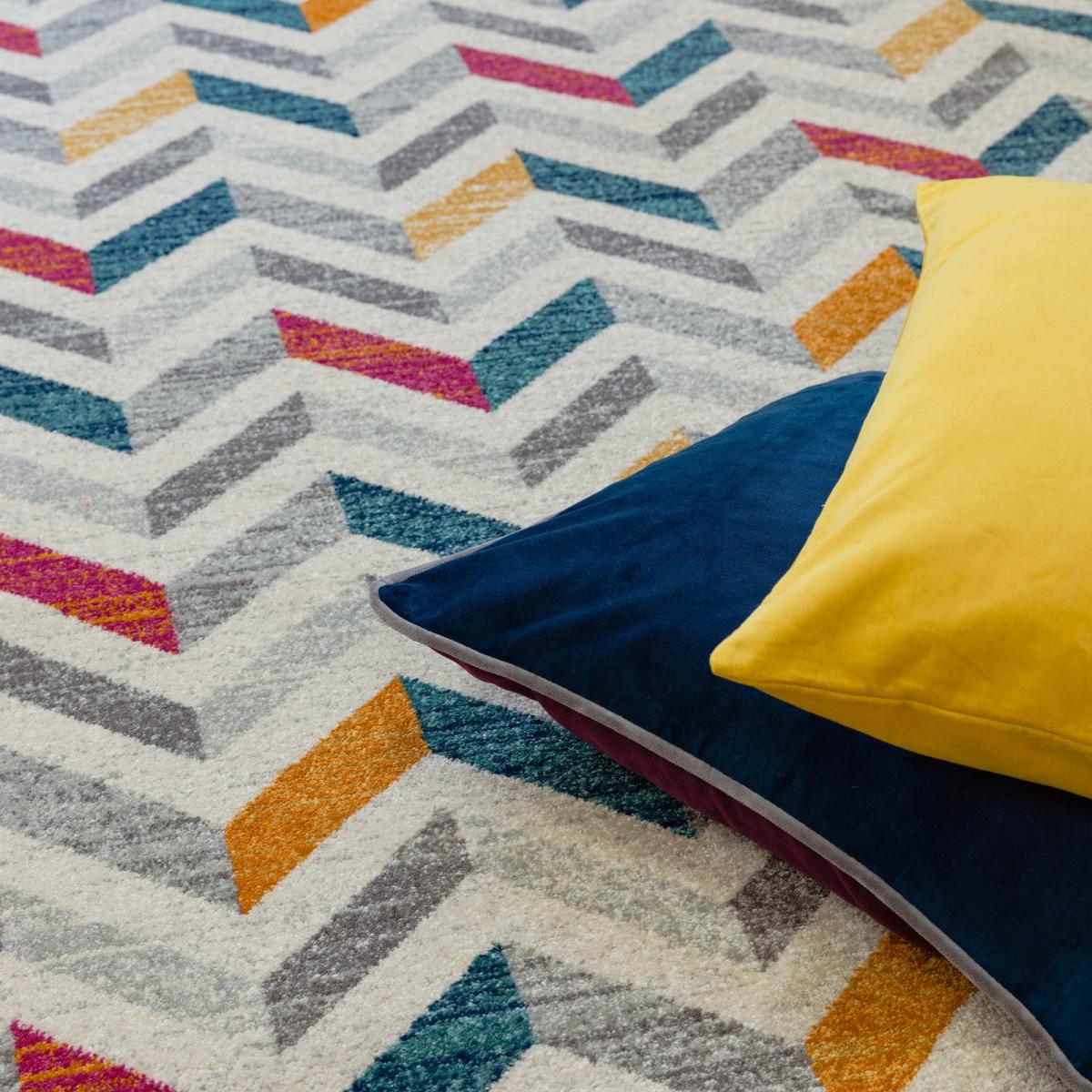 Colt CL06 Chevron Rugs in Multi by Asiatic – image 2