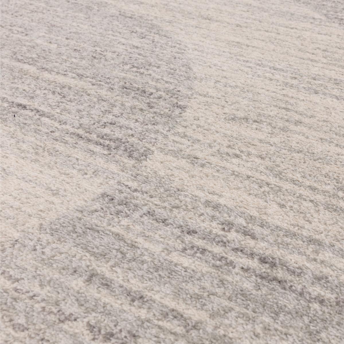 Muse MU23 Modern Geometric Woven Rugs in Grey – image 2